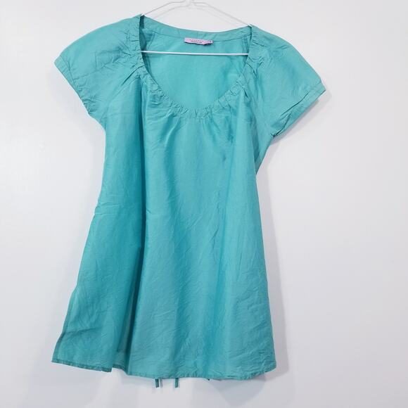 Calypso Christiane Celle Cotton Silk Blouse - Picture 1 of 9